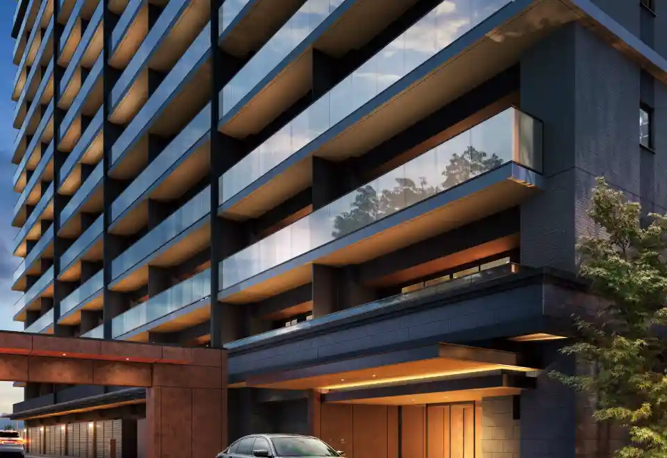 エントランスアプローチ完成予想図