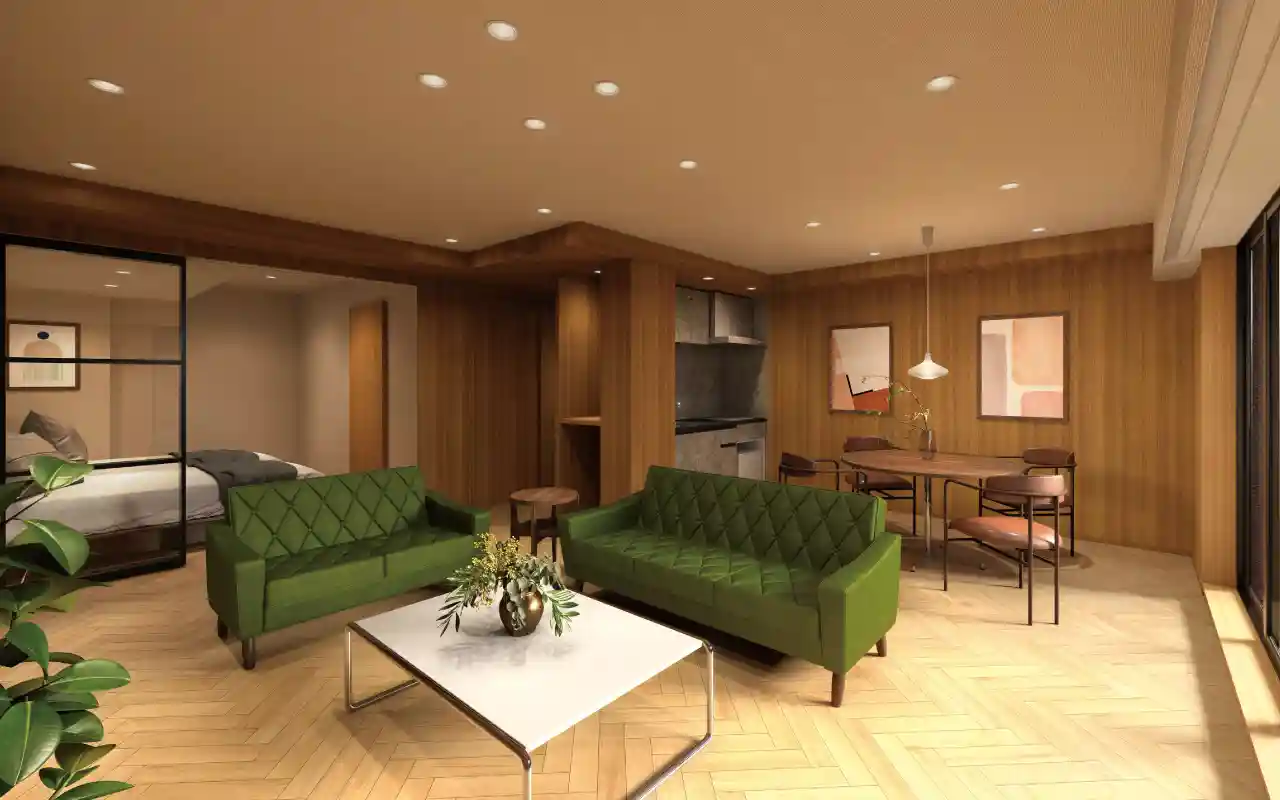 ゲストルーム完成予想図