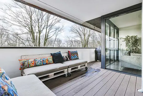 マンションのバルコニー