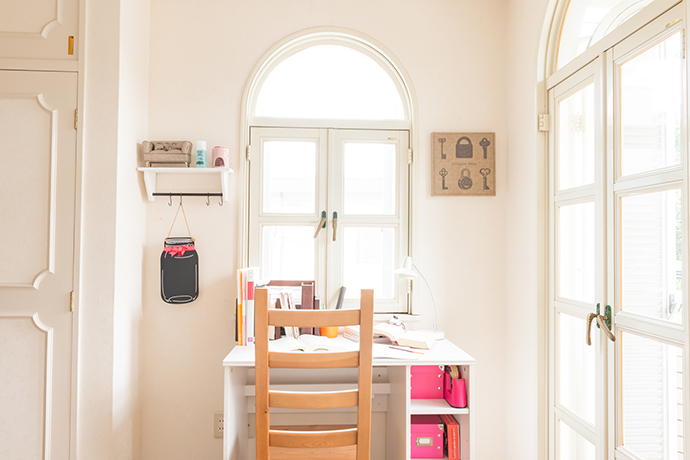 日当たりのよい子ども部屋