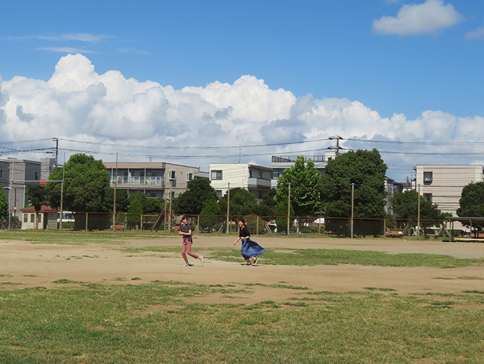 南行徳公園のグラウンド