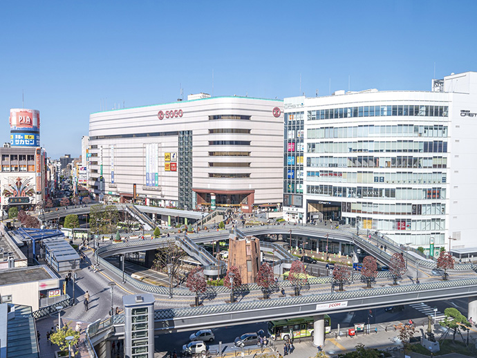 JR川口駅前