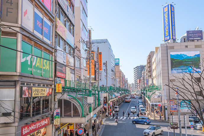 北千住駅前