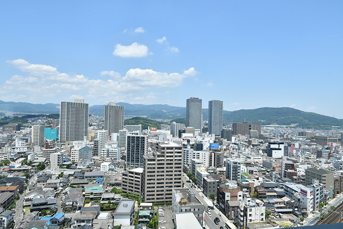 高槻市の町並み