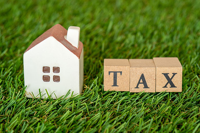 家と税の積み木