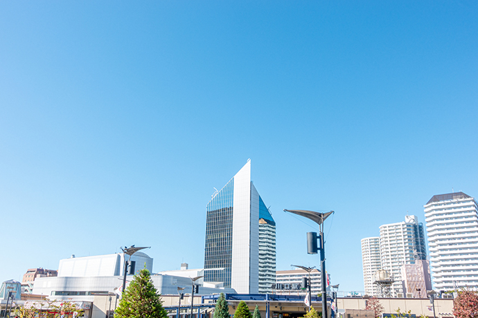 ターミナル駅の周り