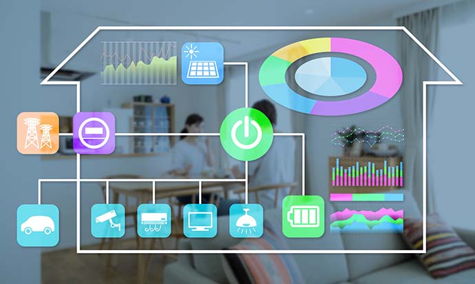 スマートホームのイメージ