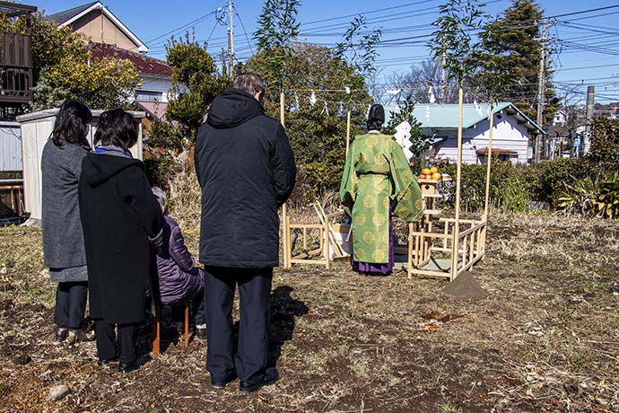 神主と施主