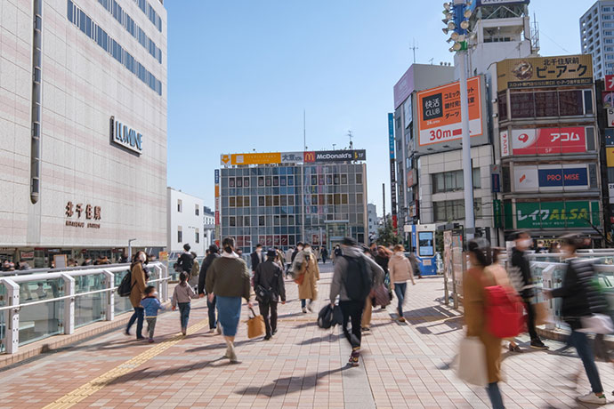 北千住駅西口