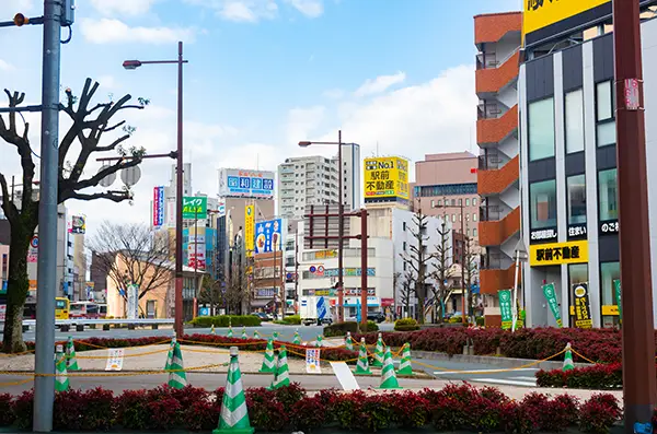 西鉄久留米駅周辺