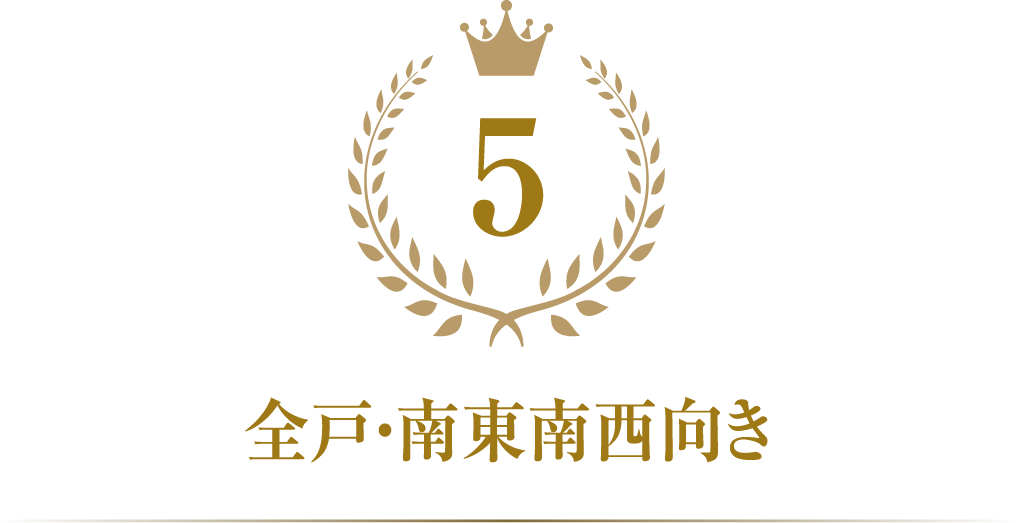 全戸・南東南西向き